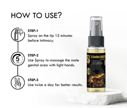 Stamina Booster Spray Oil How To Use